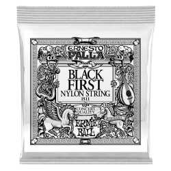 Ernie Ball Black 1st Ernesto Palla Nylon — classical guitar single string