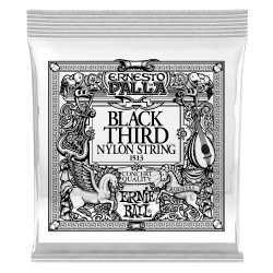 Ernie Ball Black 3rd Ernesto Palla Nylon — classical guitar single string