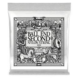 Ernie Ball Black 2nd Ernesto Palla Nylon Ball End — classical guitar single string