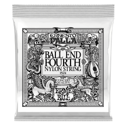 Ernie Ball Gold 4th Ernesto Palla Nylon Ball End — classical guitar single string Ernie Ball Gold 4th Ernesto Palla Nylon Ball End — classical guitar single string