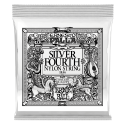Ernie Ball Silver 4th Ernesto Palla Nylon — classical guitar single string Ernie Ball Silver 4th Ernesto Palla Nylon — classical guitar single string