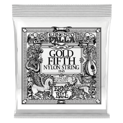 Ernie Ball Gold 5th Ernesto Palla Nylon — classical guitar single string Ernie Ball Gold 5th Ernesto Palla Nylon — classical guitar single string