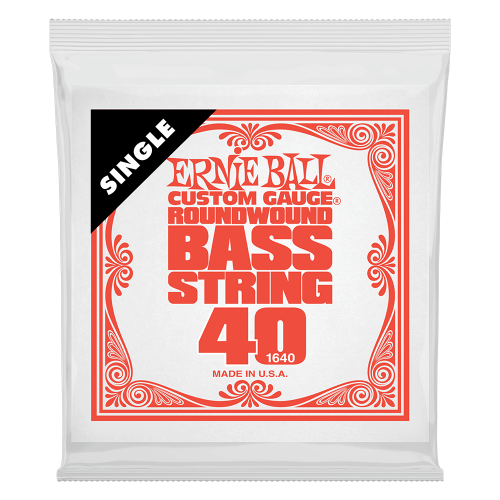Ernie Ball .040 Nickel Wound — basģitāras atsevišķa stīga Ernie Ball .040 Nickel Wound — basģitāras atsevišķa stīga