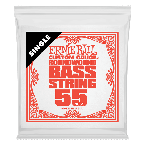 Ernie Ball .055 Nickel Wound — basģitāras atsevišķa stīga