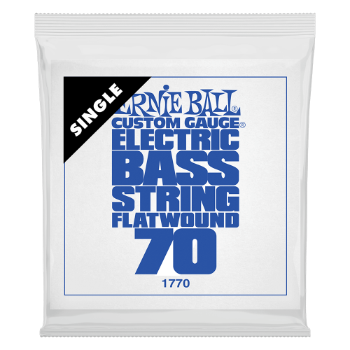 Ernie Ball .070 Flatwound — basģitāras atsevišķa stīga Ernie Ball .070 Flatwound — basģitāras atsevišķa stīga