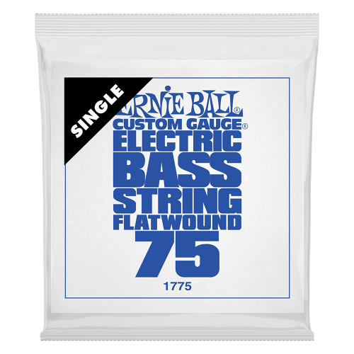 Ernie Ball .075 Flatwound — basģitāras atsevišķa stīga Ernie Ball .075 Flatwound — basģitāras atsevišķa stīga