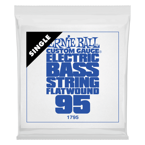 Ernie Ball .095 Flatwound — basģitāras atsevišķa stīga Ernie Ball .095 Flatwound — basģitāras atsevišķa stīga