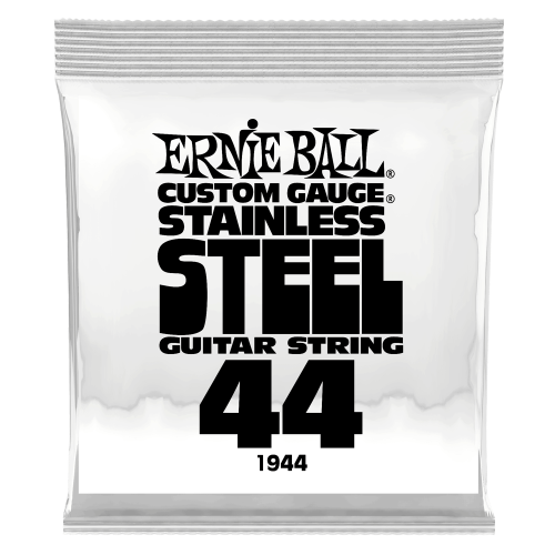 Ernie Ball .044 Stainless Steel Wound — elektriskās ģitāras atsevišķa stīga Ernie Ball .044 Stainless Steel Wound — elektriskās ģitāras atsevišķa stīga