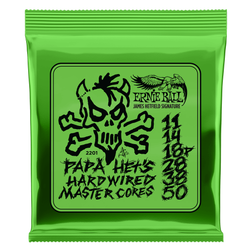 Ernie Ball Papa Het's Hardwired Master Cores Signature Strings 11-50 — elektriskās ģitāras stīgas Ernie Ball Papa Het's Hardwired Master Cores Signature Strings 11-50 — elektriskās ģitāras stīgas