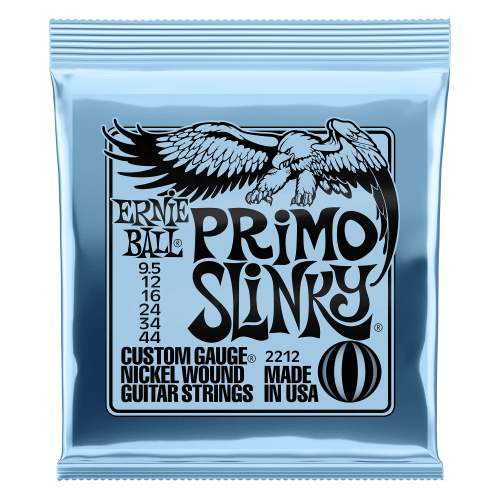 Ernie Ball Primo Slinky Nickel Wound 9.5-44 — elektriskās ģitāras stīgas Ernie Ball Primo Slinky Nickel Wound 9.5-44 — elektriskās ģitāras stīgas