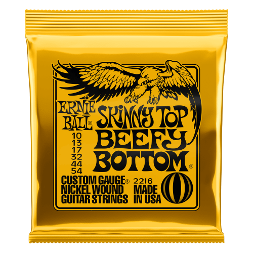 Ernie Ball Skinny Top Beefy Bottom Slinky Nickel Wound 10-54 — elektriskās ģitāras stīgas Ernie Ball Skinny Top Beefy Bottom Slinky Nickel Wound 10-54 — elektriskās ģitāras stīgas