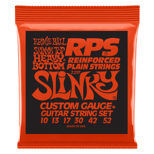 Ernie Ball Skinny Top Heavy Bottom RPS Nickel Wound 10-52 — elektriskās ģitāras stīgas Ernie Ball Skinny Top Heavy Bottom RPS Nickel Wound 10-52 — elektriskās ģitāras stīgas