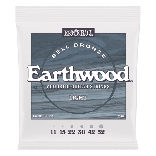 Ernie Ball Light Earthwood Bell Bronze 11-52 — akustiskās ģitāras stīgas Ernie Ball Light Earthwood Bell Bronze 11-52 — akustiskās ģitāras stīgas
