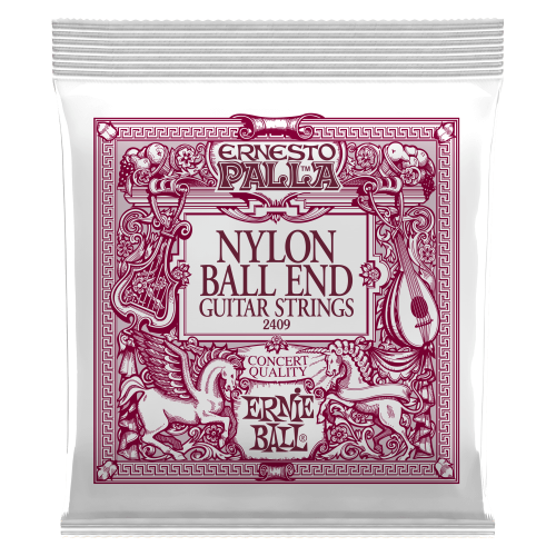 Ernie Ball Ernesto Palla Nylon Ball End - Black & Gold — klasiskās ģitāras stīgas Ernie Ball Ernesto Palla Nylon Ball End - Black & Gold — klasiskās ģitāras stīgas