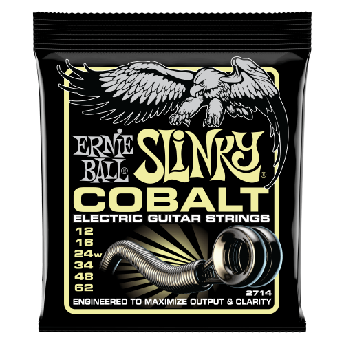 Ernie Ball Mammoth Slinky Cobalt 12-62 — elektriskās ģitāras stīgas