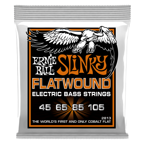 Ernie Ball Hybrid Slinky Cobalt Flatwound 45-105 — basģitāras stīgas