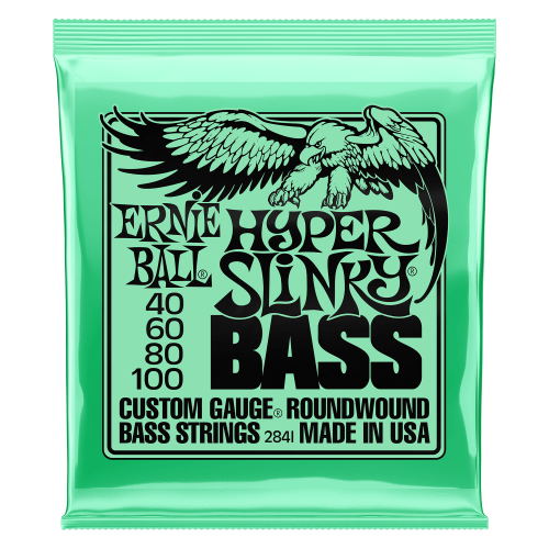 Ernie Ball Hyper Slinky Nickel Wound 40-100 — basģitāras stīgas Ernie Ball Hyper Slinky Nickel Wound 40-100 — basģitāras stīgas