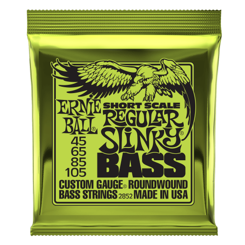 Ernie Ball Regular Slinky Nickel Wound Short Scale 45-105 — basģitāras stīgas