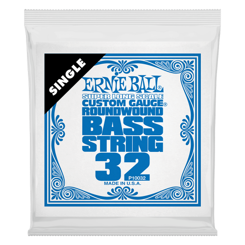 Ernie Ball .032 Super Long Scale Nickel Wound — basģitāras atsevišķa stīga