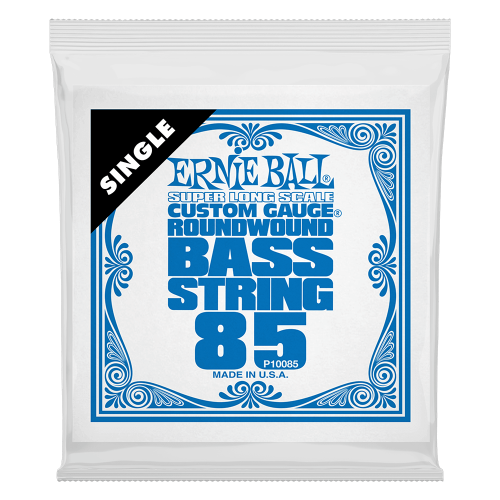 Ernie Ball .085 Super Long Scale Nickel Wound — basģitāras atsevišķa stīga Ernie Ball .085 Super Long Scale Nickel Wound — basģitāras atsevišķa stīga