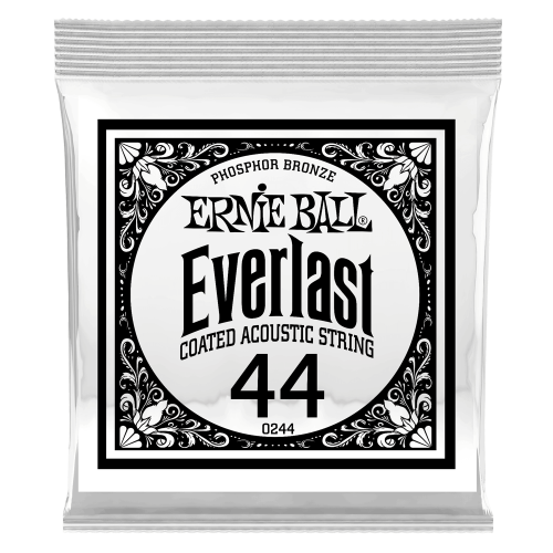 Ernie Ball .044 Everlast Coated Phosphor Bronze — akustiskās ģitāras atsevišķa stīga