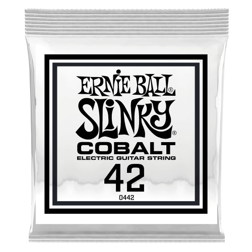 Ernie Ball .042 Cobalt Wound — elektriskās ģitāras atsevišķa stīga