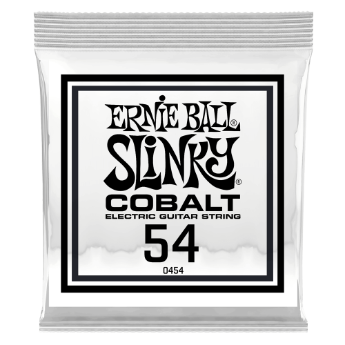 Ernie Ball .054 Cobalt Wound — elektriskās ģitāras atsevišķa stīga Ernie Ball .054 Cobalt Wound — elektriskās ģitāras atsevišķa stīga