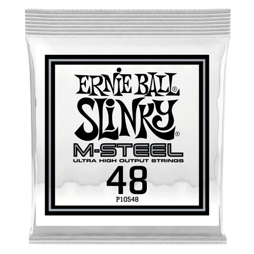 Ernie Ball .048 M-Steel Wound — elektriskās ģitāras atsevišķa stīga