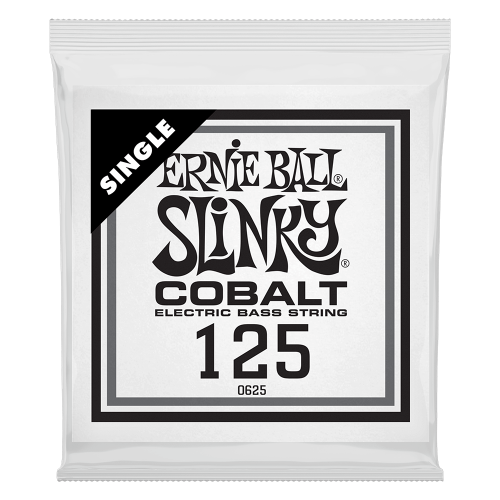 Ernie Ball .125 Cobalt Wound — basģitāras atsevišķa stīga Ernie Ball .125 Cobalt Wound — basģitāras atsevišķa stīga