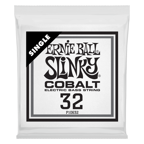 Ernie Ball .032 Cobalt Wound — basģitāras atsevišķa stīga Ernie Ball .032 Cobalt Wound — basģitāras atsevišķa stīga