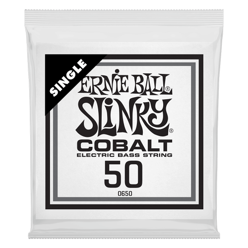 Ernie Ball .050 Cobalt Wound — basģitāras atsevišķa stīga Ernie Ball .050 Cobalt Wound — basģitāras atsevišķa stīga