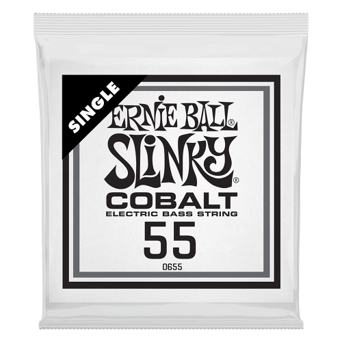 Ernie Ball .055 Cobalt Wound — basģitāras atsevišķa stīga