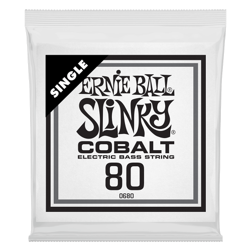 Ernie Ball .080 Cobalt Wound — basģitāras atsevišķa stīga