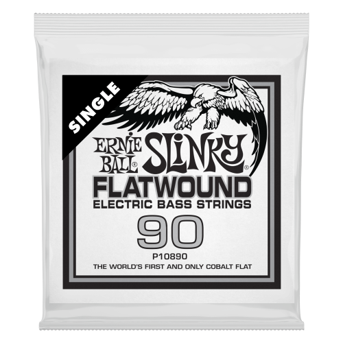 Ernie Ball .090 Slinky Flatwound — basģitāras atsevišķa stīga