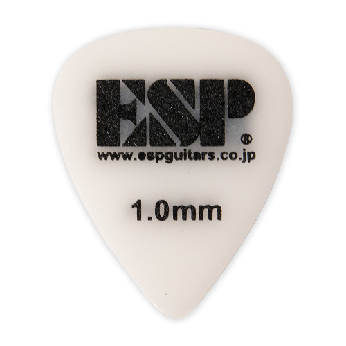 ESP Grip 1.0mm White mediatori, 10 gab.
