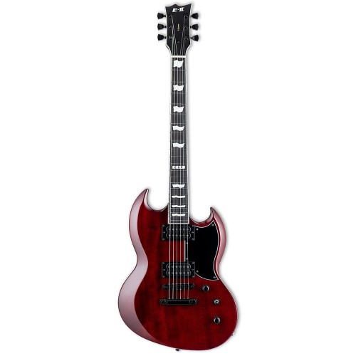 ESP E-II Viper See Thru Black Cherry elektriskā ģitāra ESP E-II Viper See Thru Black Cherry elektriskā ģitāra