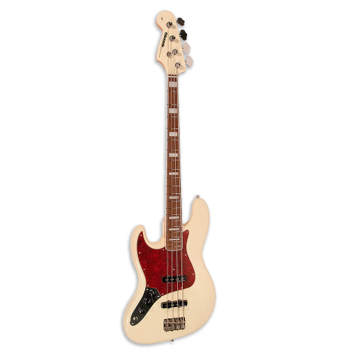 ESP Edwards E-JB-130ALR MH Vintage White basģitāra kreiļiem