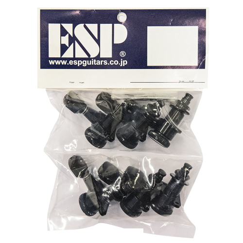 ESP Gotoh Magnum Lock 6L In Line Black stīgu spriegotāji ESP Gotoh Magnum Lock 6L In Line Black stīgu spriegotāji