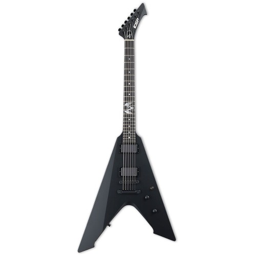 ESP Vulture Black Satin elektriskā ģitāra ESP Vulture Black Satin elektriskā ģitāra