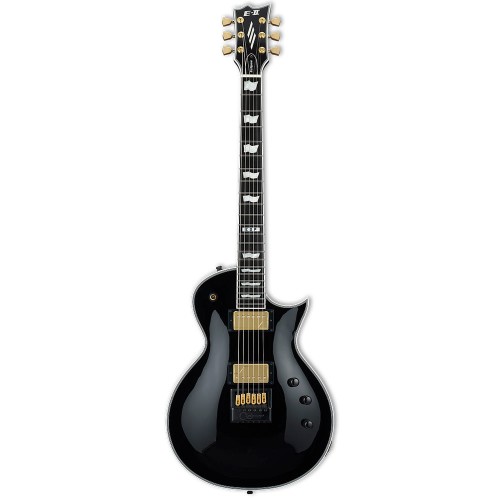 ESP E-II Eclipse Full Thickness Evertune Black Guitar ESP E-II Eclipse Full Thickness Evertune Black Guitar
