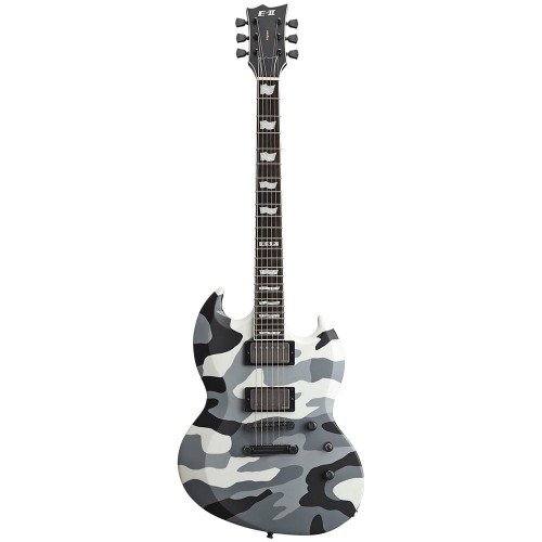 ESP E-II Viper Urban Camo elektriskā ģitāra ESP E-II Viper Urban Camo elektriskā ģitāra