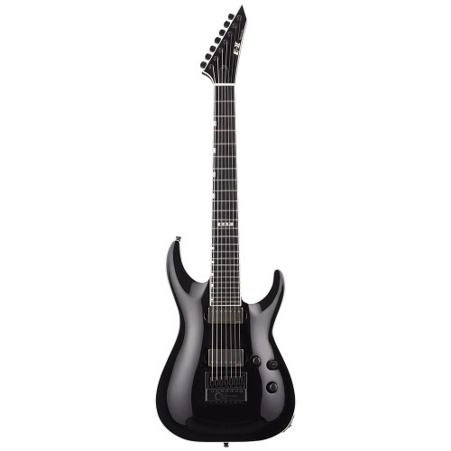 ESP E-II Horizon NT-7 Evertune Black 7 stīgu elektriskā ģitāra