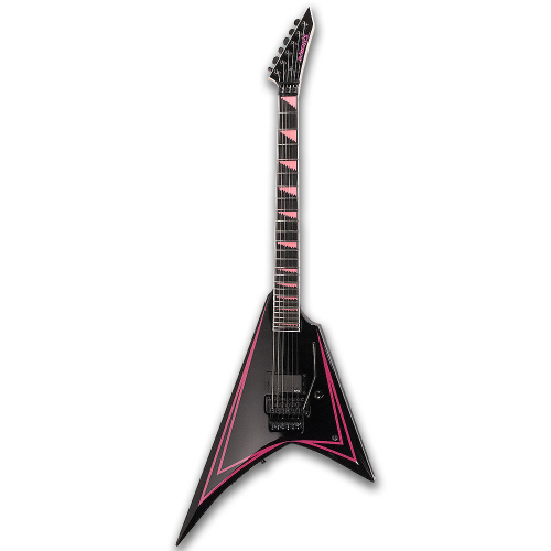 ESP Edwards E-AL-166 Pink Sawtooth Alexi Laiho Signature elektriskā ģitāra + soma ESP Edwards E-AL-166 Pink Sawtooth Alexi Laiho Signature elektriskā ģitāra + soma