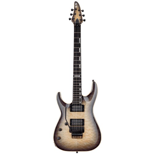 ESP E-II Horizon FR Left Black Natural Burst elektriskā ģitāra kreiļiem ESP E-II Horizon FR Left Black Natural Burst elektriskā ģitāra kreiļiem