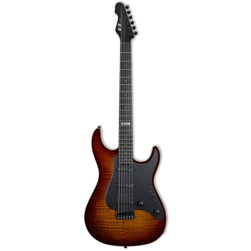 ESP E-II SN-III Tiger Eye Sunburst elektriskā ģitāra ESP E-II SN-III Tiger Eye Sunburst elektriskā ģitāra