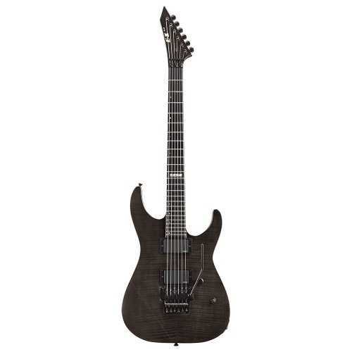 ESP E-II M-II FM Neck Thru See Thru Black elektriskā ģitāra