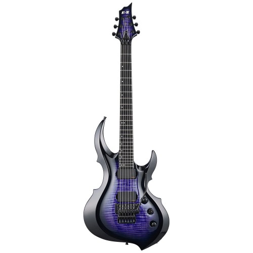 ESP E-II FRX FM Reindeer Blue elektriskā ģitāra ESP E-II FRX FM Reindeer Blue elektriskā ģitāra