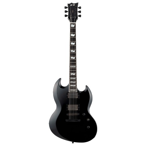 ESP E-II Viper Black elektriskā ģitāra ESP E-II Viper Black elektriskā ģitāra