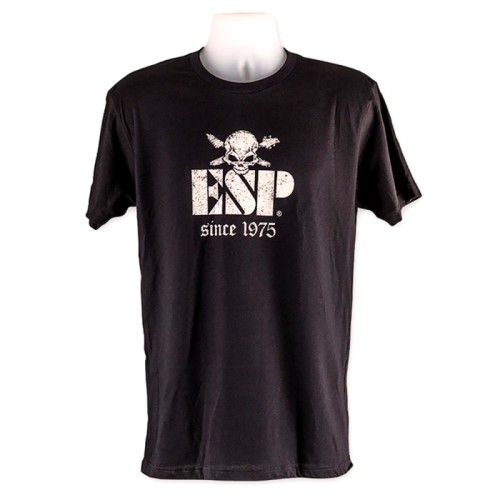 ESP Skull 1975 Tee melns T-krekls 2XL ESP Skull 1975 Tee melns T-krekls 2XL