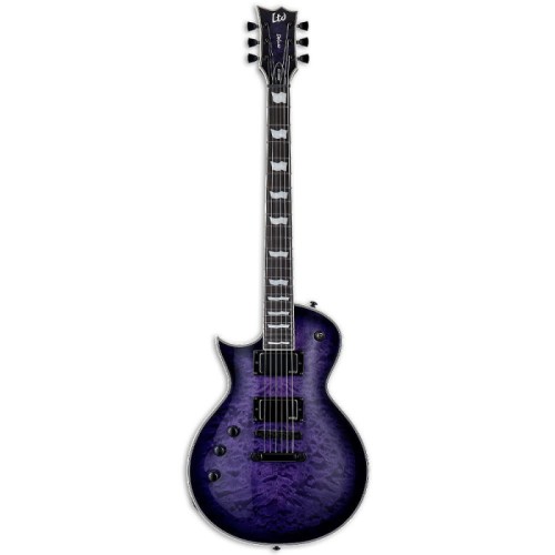 ESP LTD EC-1000 LH See Thru Purple Sunburst kreiļa elektriskā ģitāra ESP LTD EC-1000 LH See Thru Purple Sunburst kreiļa elektriskā ģitāra